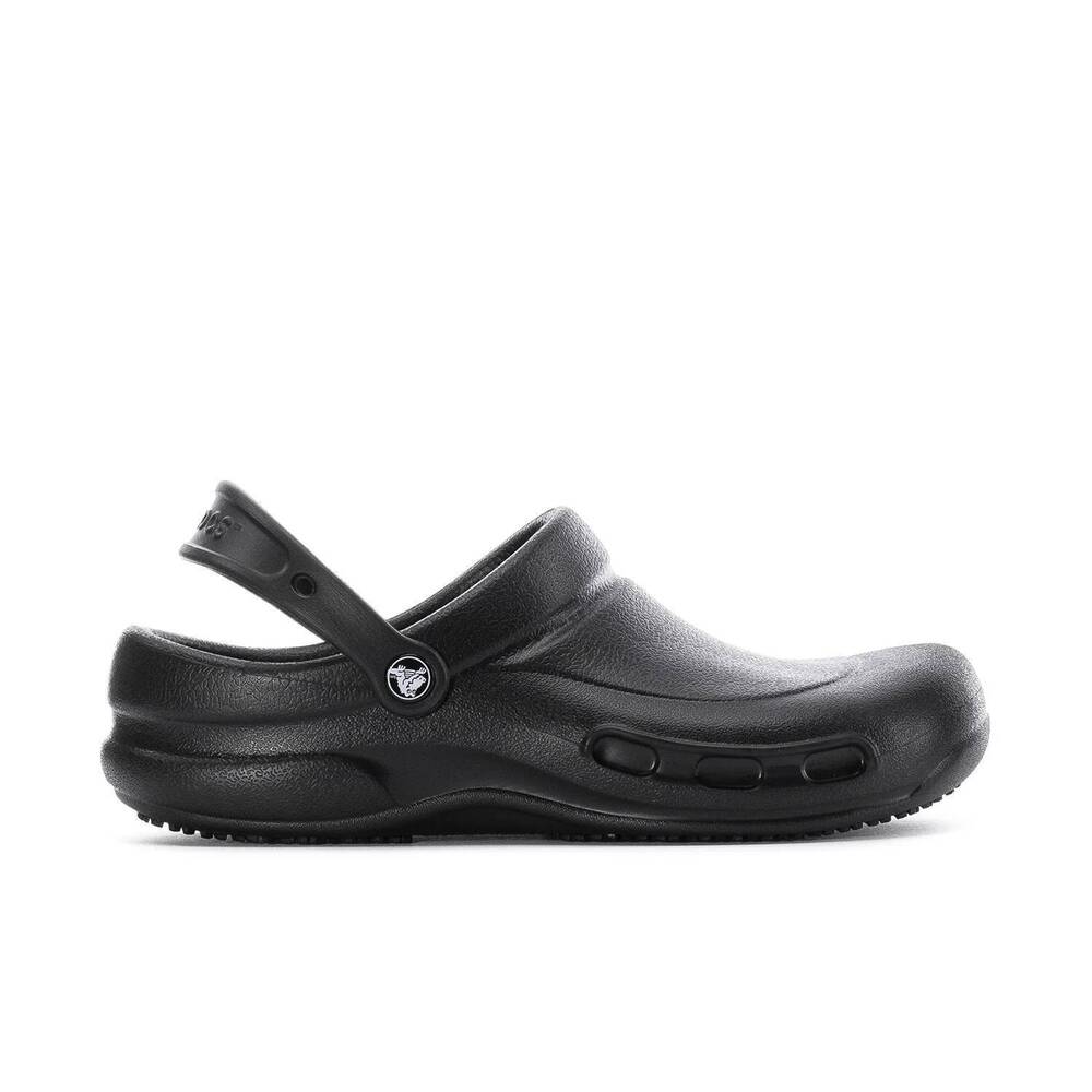 NEW CROCS unisex bistro clog in black